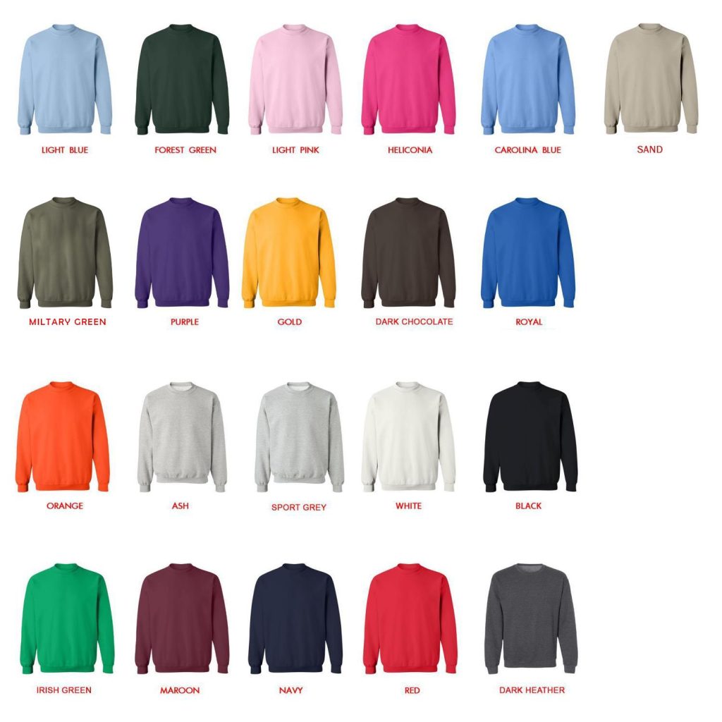 sweatshirt color chart - Warframe Shop