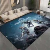 15 Sizes 3D Interstellar W Warframe Pattern Rug Bedroom Living Room Bathroom Mat Creative Door Mat 2 - Warframe Shop