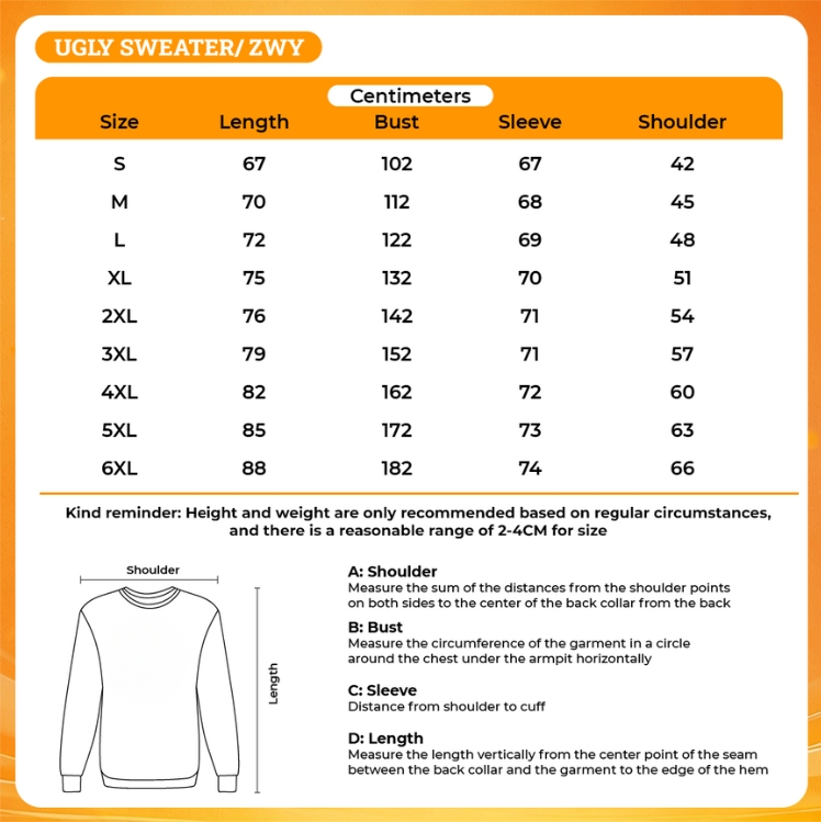 3D UGLY SWEATER - Warframe Shop